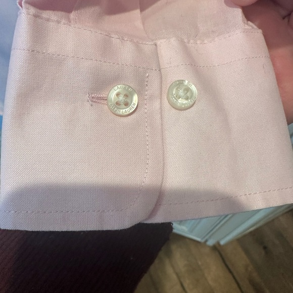 Ralph Lauren Light Pink Dress Shirt - Picture 4 of 12